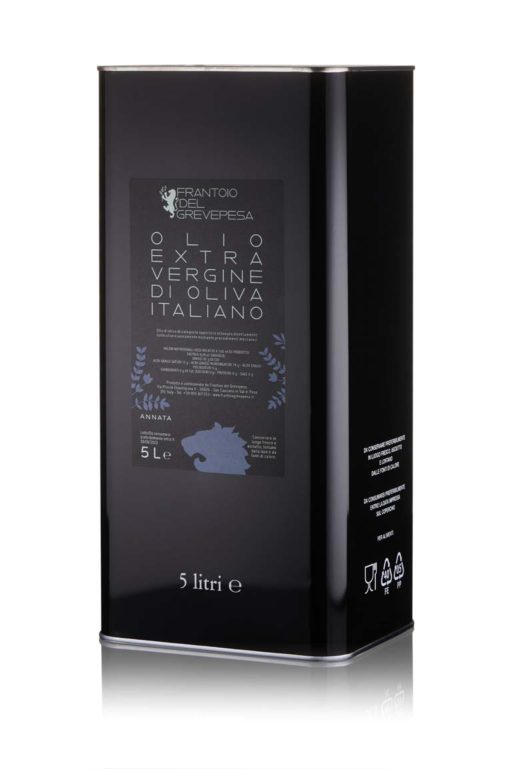 Olio Extravergine d'Oliva 100% Italiano 5L. Nuovo raccolto 2024