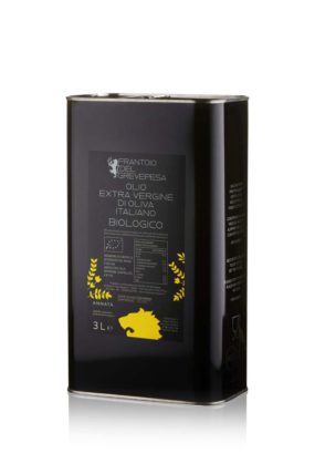 100% Italian Organic Extra Virgin Olive Oil 3l. New Harvest 2022