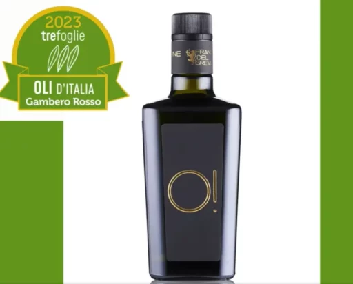 Olio Extravergine Di Oliva Vincitore del Premio Gambero Rossi 3 foglie - Extra Virgin Olive Oil Winner of the Gambero Rossi Award 3 leaves