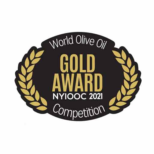Best World Olive Oil Gold Award NYIOOC 2021