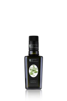 Olio EVO 250 Ml Bottiglia Basilico