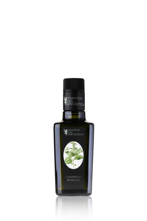 Condimento a base di Olio EVO e Basilico