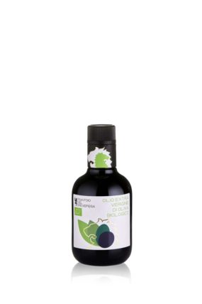 EVO Oil 250 ml steklenica "Bio Giovani" Selection. Trgatev 2023