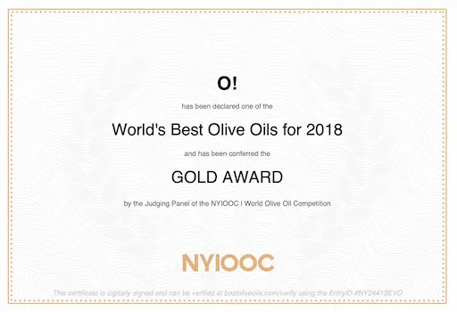 world best olive oil 2018